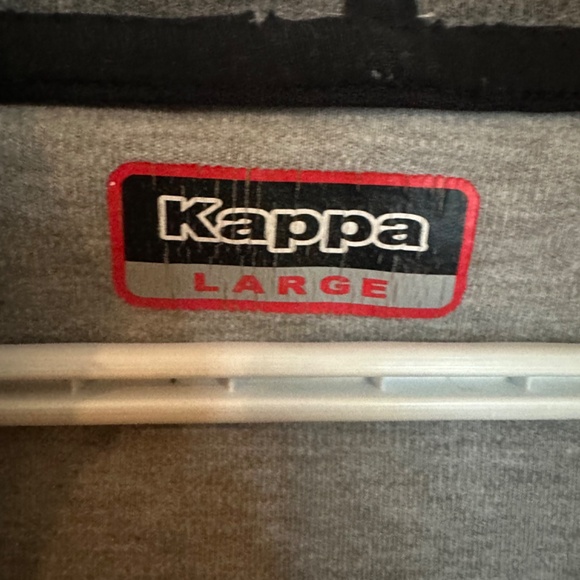 Kappa lightweight men’s zipper front hooded sweater size large - Picture 3 of 3